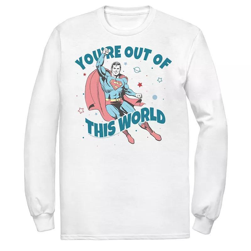 Mens DC Comics Superman Youre Out Of This World Tee Product Image