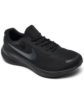 Nike Mens Revolution 7 Wide-Width Running Sneakers from Finish Line - Black Product Image