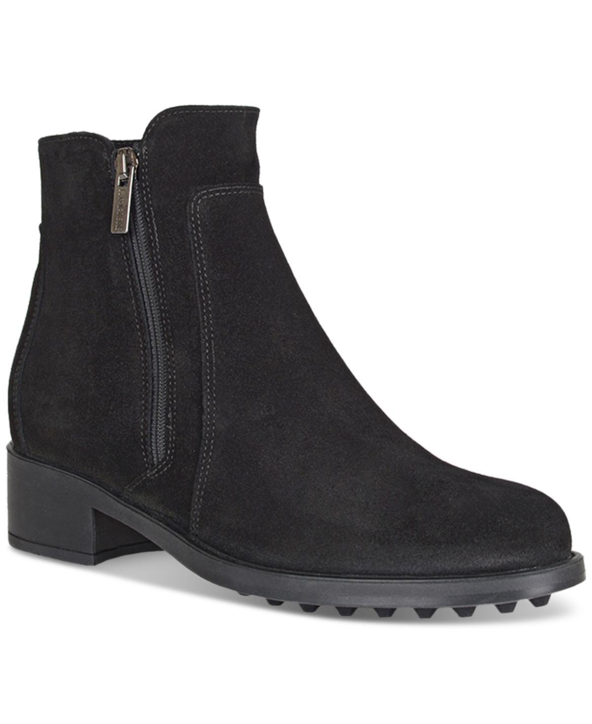 La Canadienne Womens Hartley Zip Ankle Booties Product Image