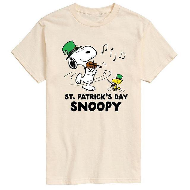 Mens Peanuts St. Patricks Day Snoopy Graphic Tee Product Image