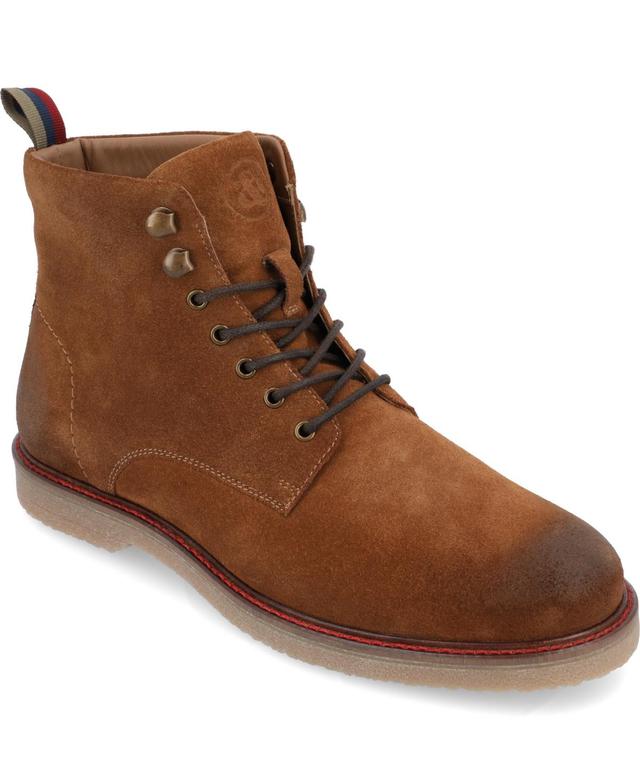 Thomas & Vine Samwell Plain Toe Mens Leather Ankle Boots Product Image