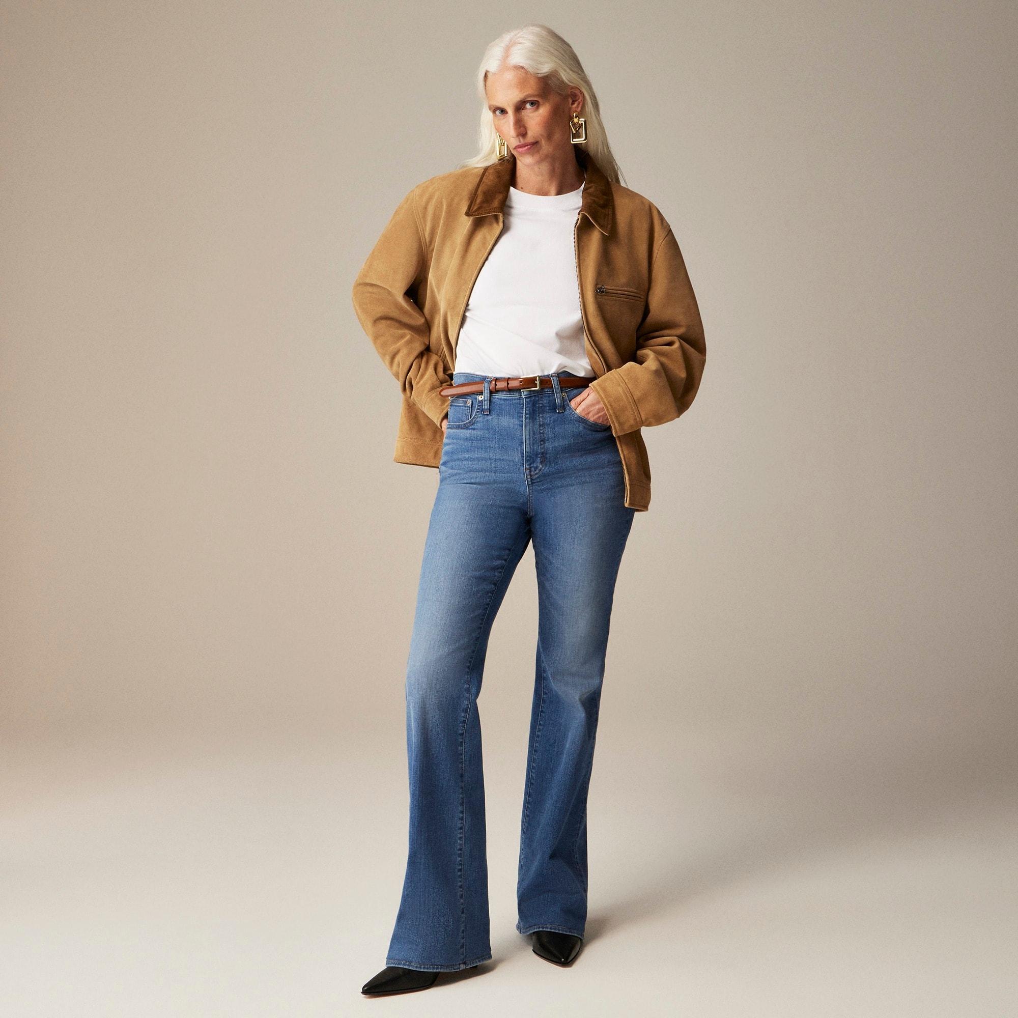 High-rise bootcut jean in 2003 super-stretch Product Image