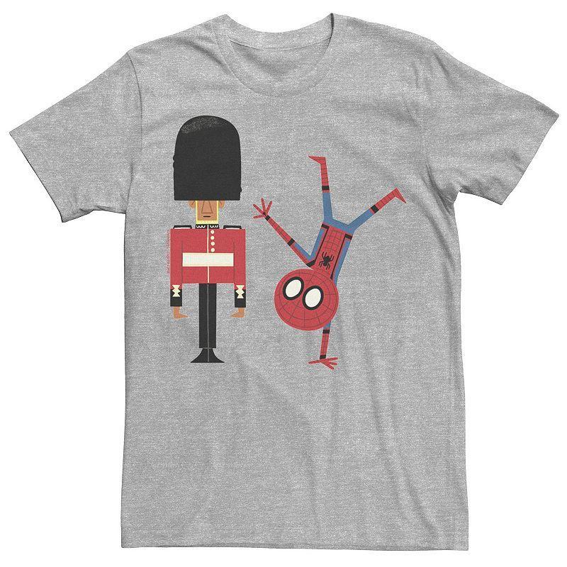 Mens Marvel Spider-Man Far From Home Handstand Portrait Graphic Tee Product Image