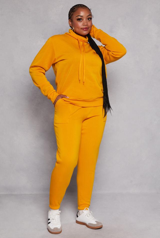 Womens Plus Size Drawstring Pocket Sweatpants Product Image