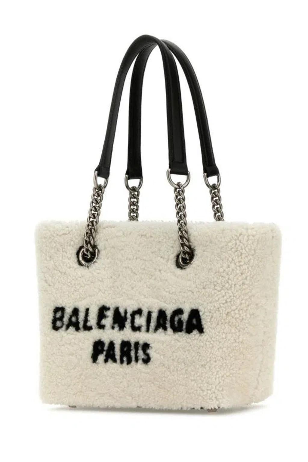 BALENCIAGA Handbags. In Beige Product Image