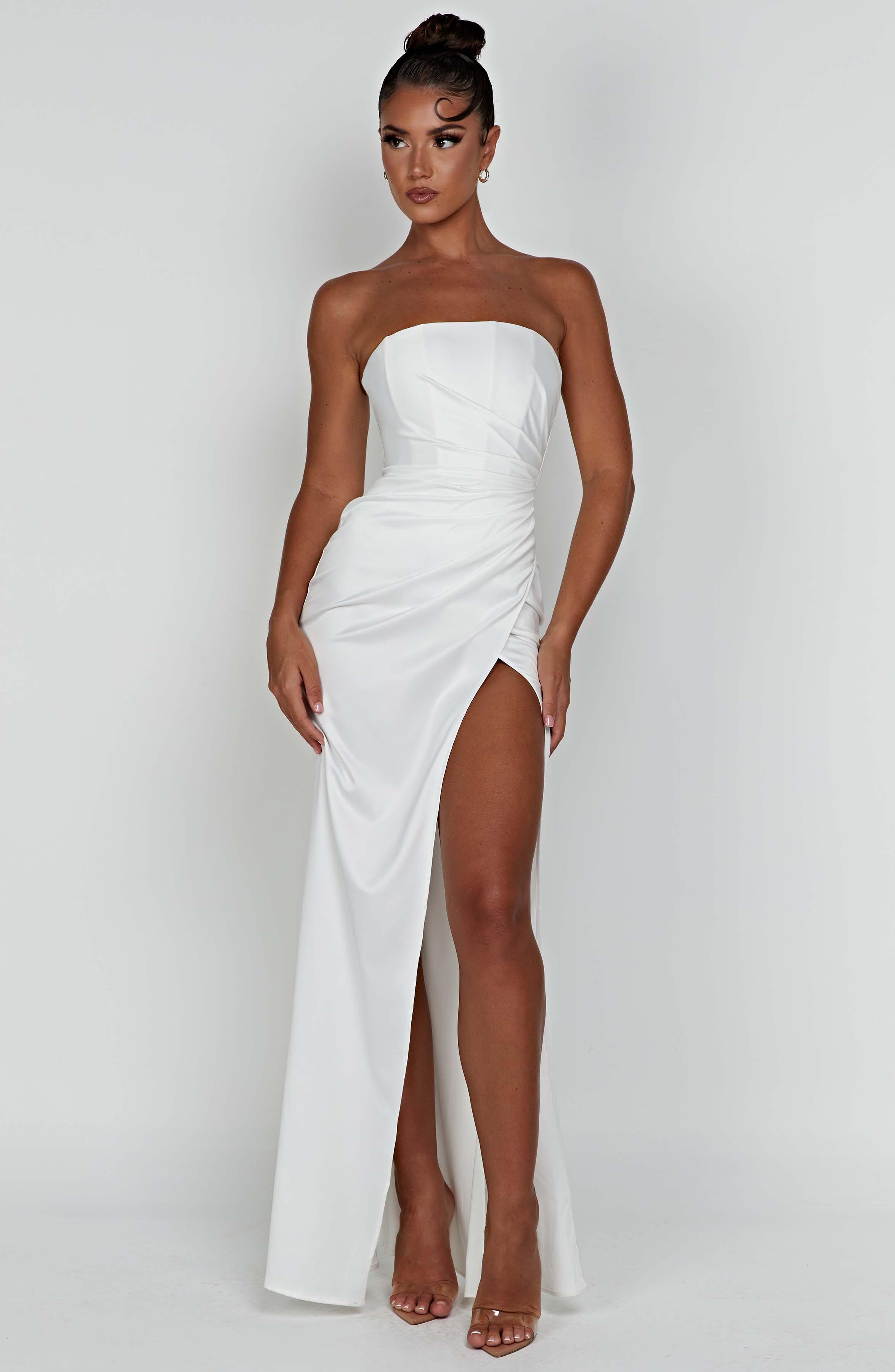 Safiya Maxi Dress - Ivory Product Image