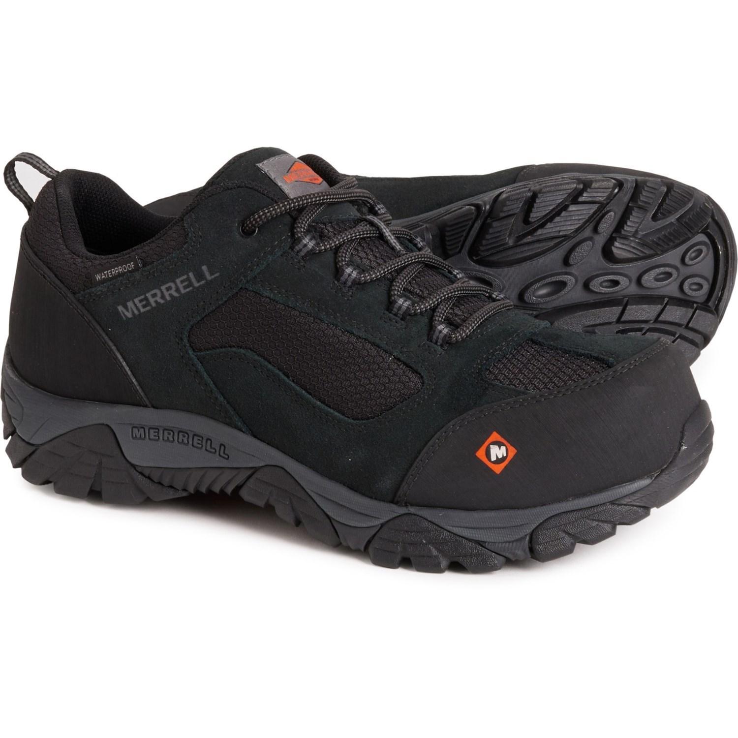 Merrell Moab Onset Shoes - Waterproof, Composite Safety Toe, Leather (For Men) Product Image