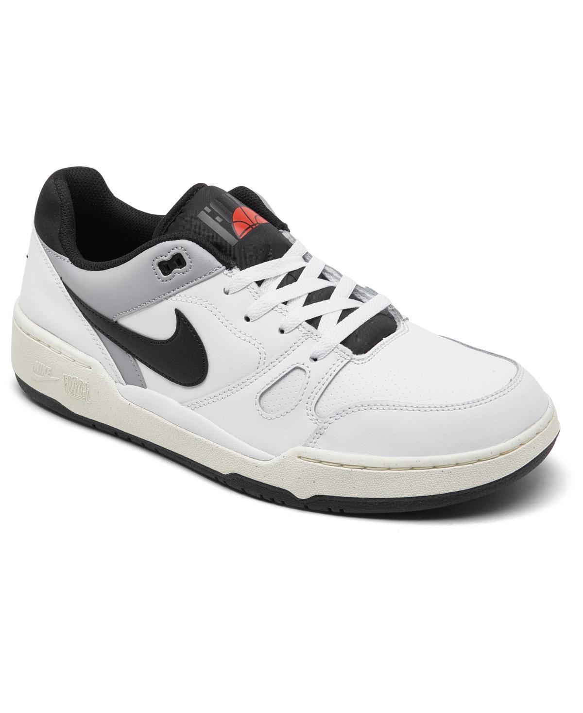 Nike Mens Full Force Low Casual Sneakers from Finish Line - White Product Image