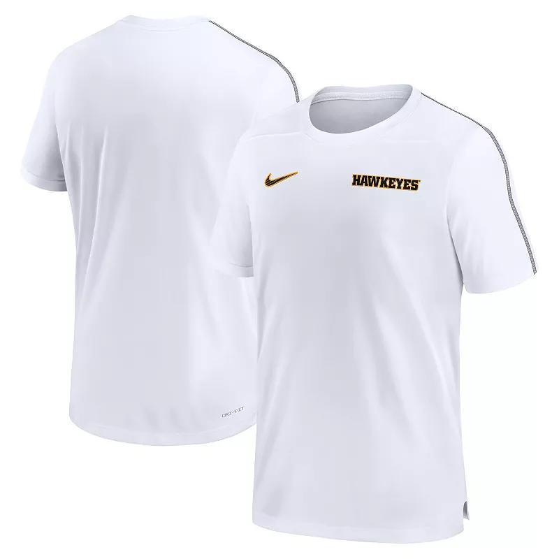 Mens Nike Iowa Hawkeyes 2024 Sideline Coach Performance Top Product Image