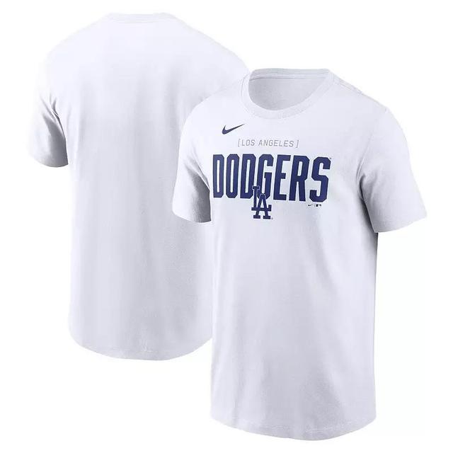 Mens Nike Los Angeles Dodgers Home Team Bracket Stack T-Shirt Product Image