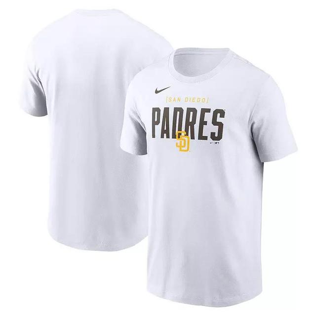 Mens Nike San Diego Padres Home Team Bracket Stack T-Shirt Product Image