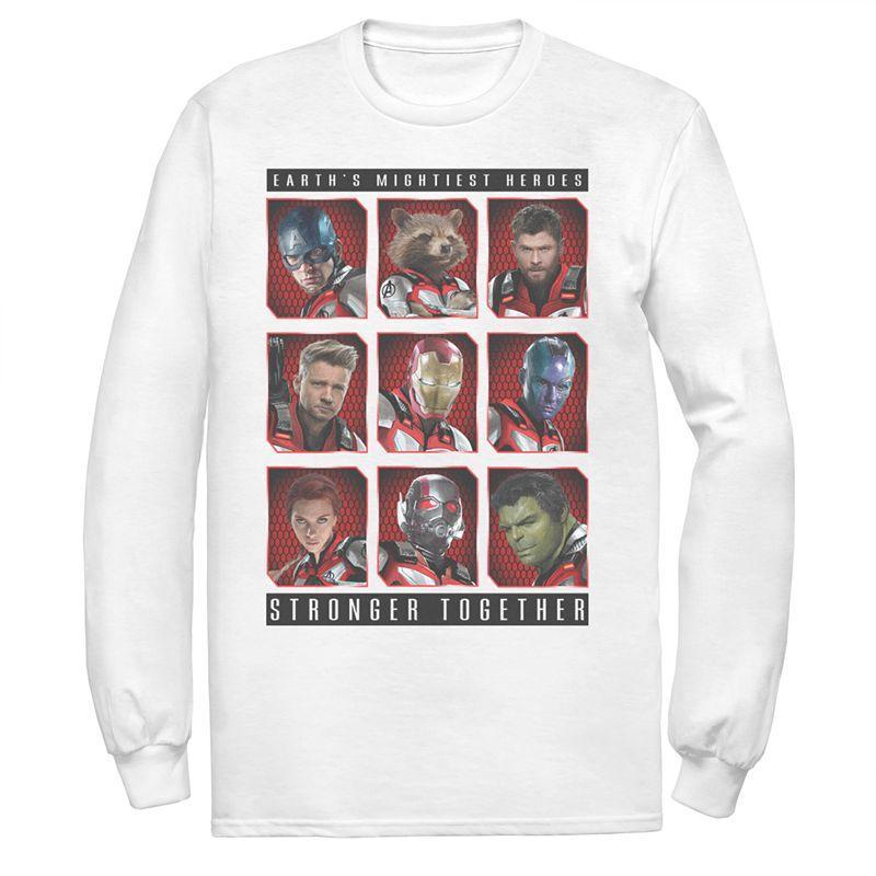 Mens Marvel Avengers Endgame Mightiest Heroes Poster Tee Product Image