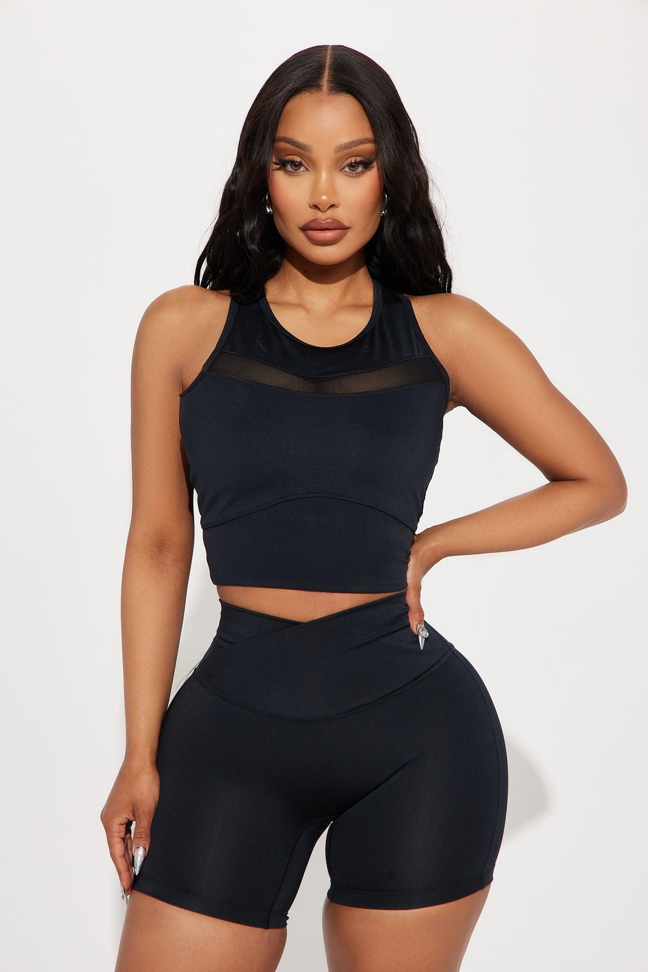 Wind Down Elevate Active Top - Black product image