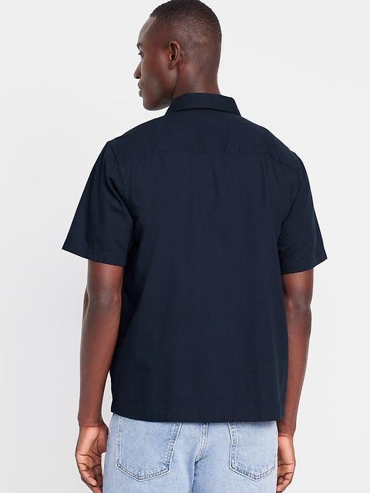 Short-Sleeve Camp Shirt Product Image