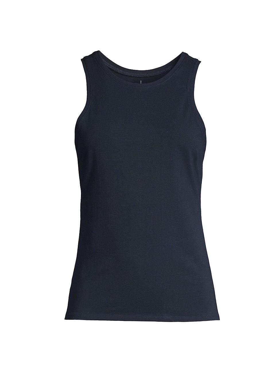 Womens Cotton Cord Knit Tank Product Image