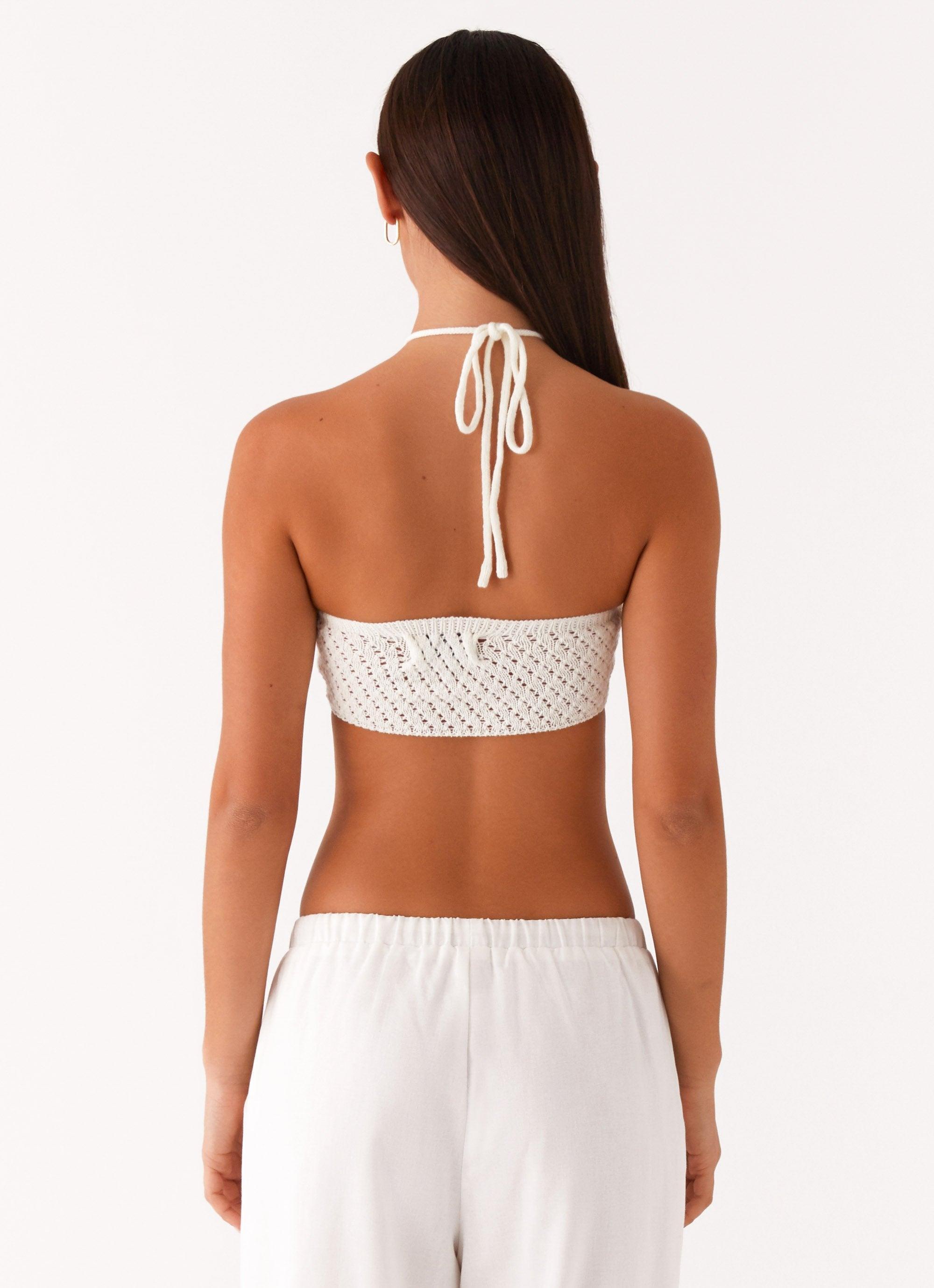 Palmilla Crochet Top - White Product Image