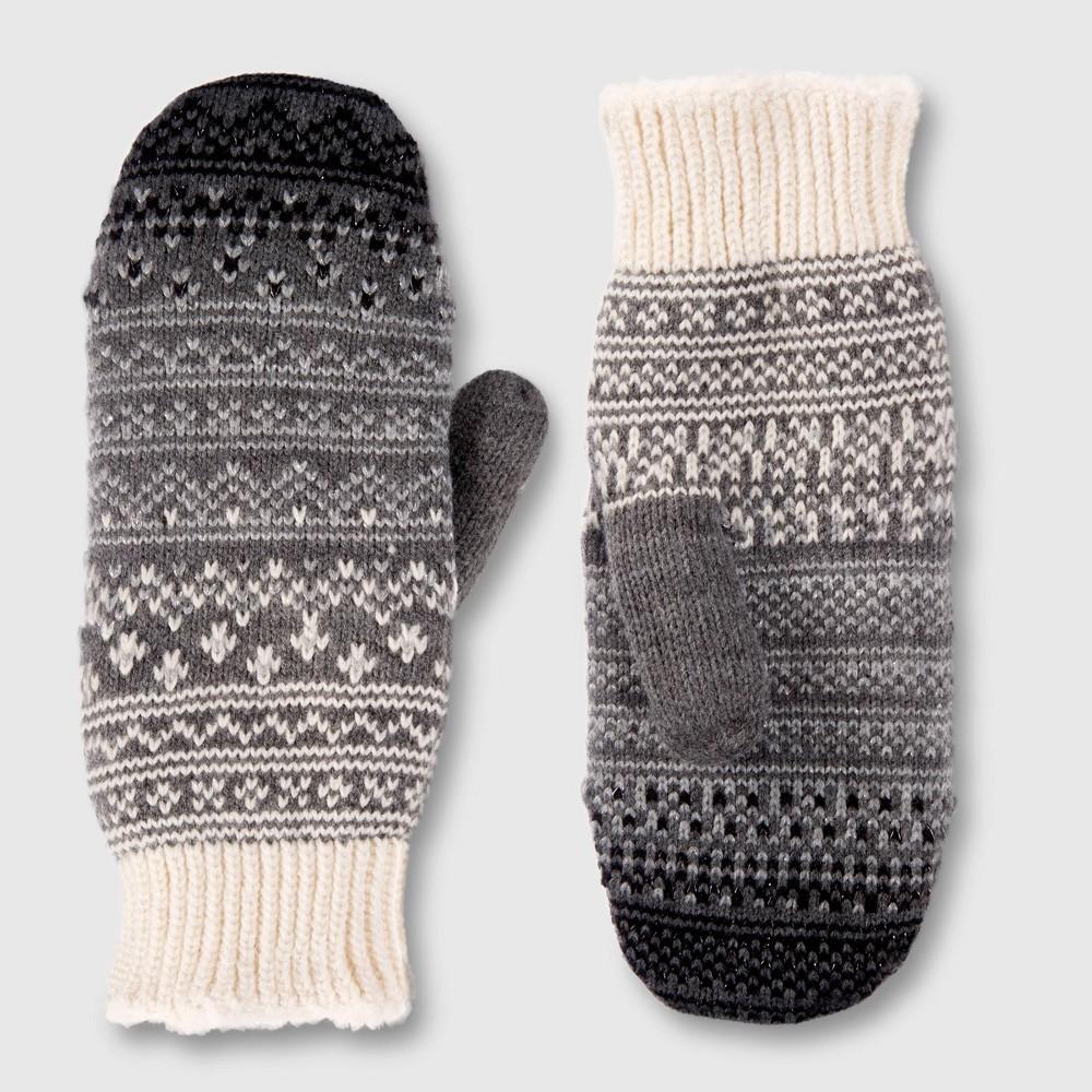 Isotoner Adult Fair Isle Mittens Product Image