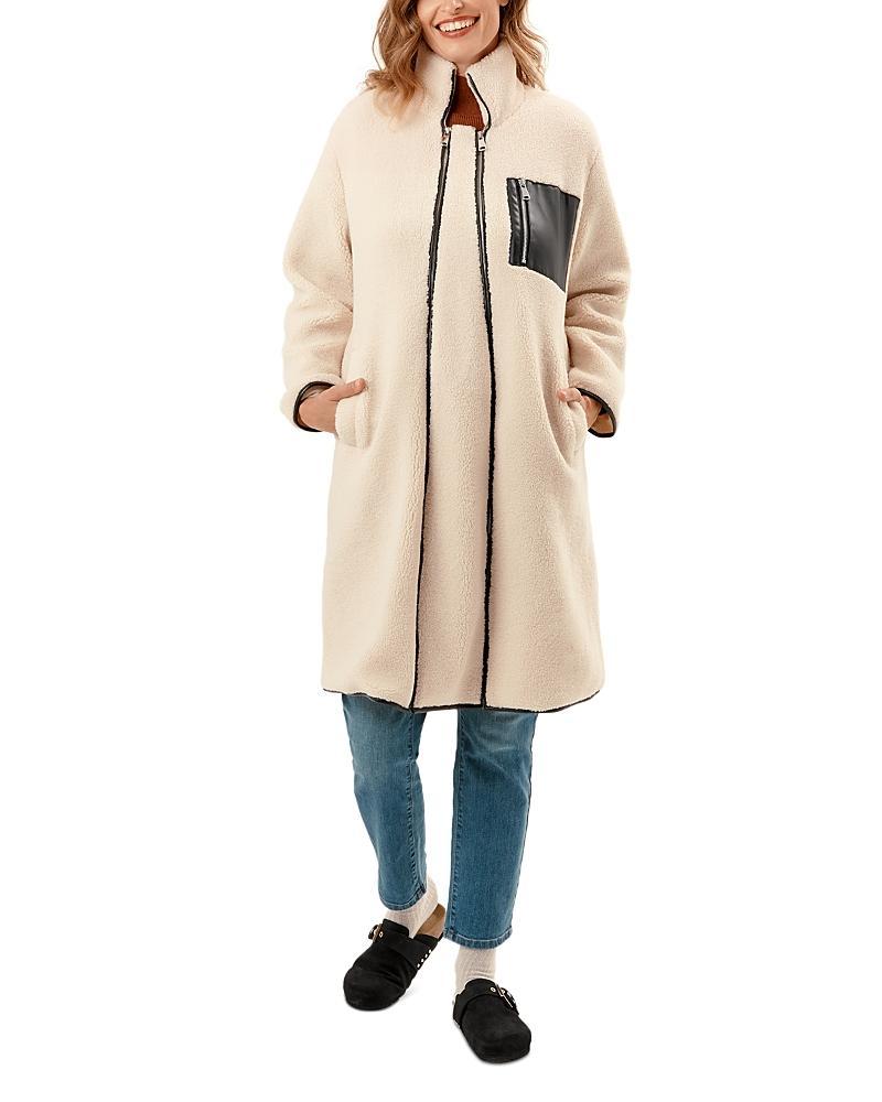 Womens Teddi Longline Coat Product Image