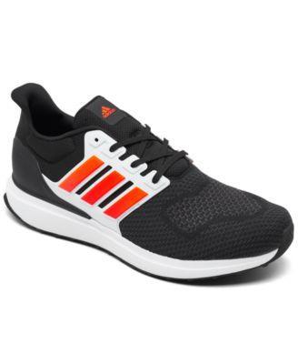 Mens adidas Ubounce DNA Athletic Shoe - Core / Solar Red / Cloud White Product Image