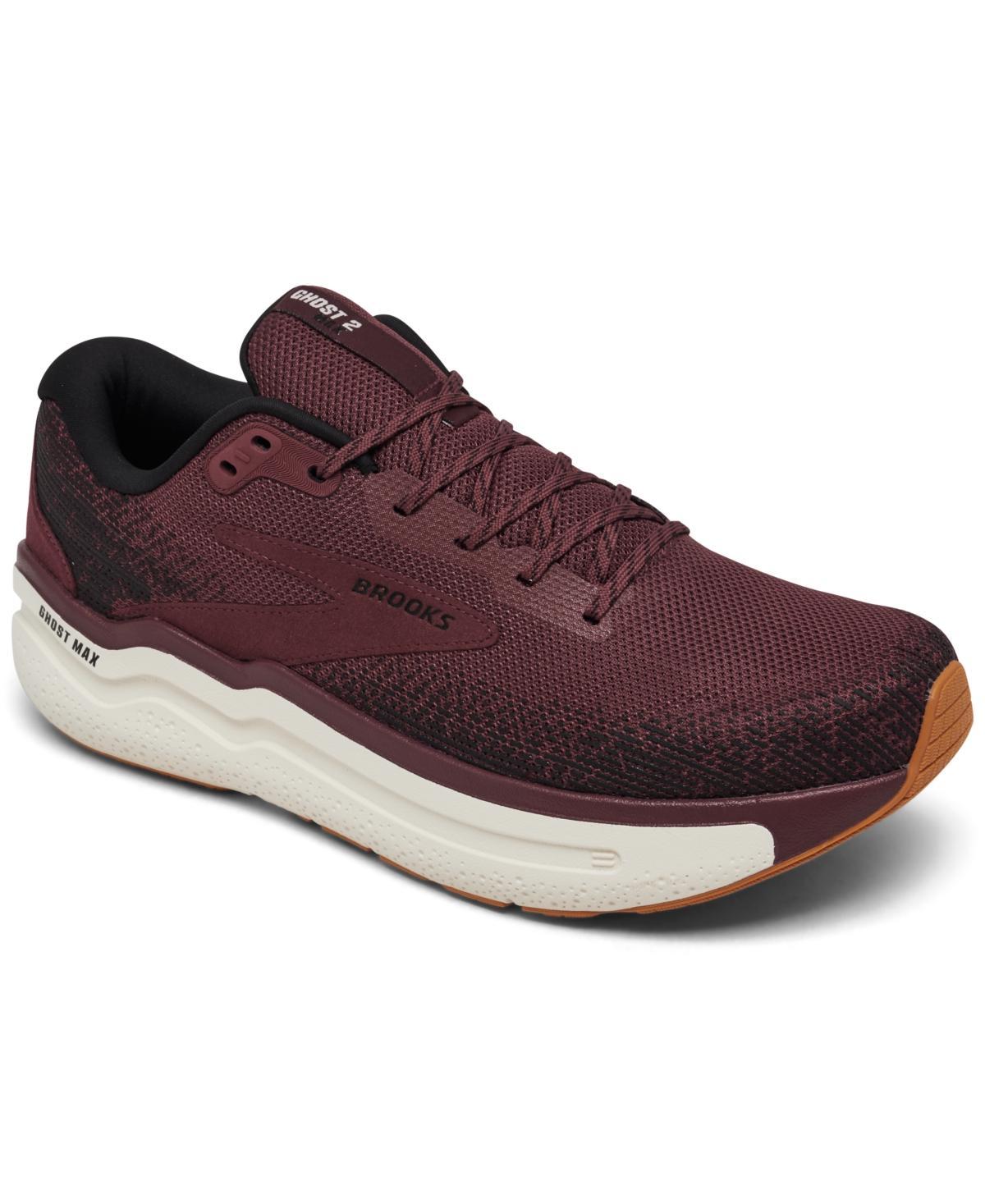 Brooks Mens Ghost Max 2 Running Sneakers from Finish Line - Truffle Product Image