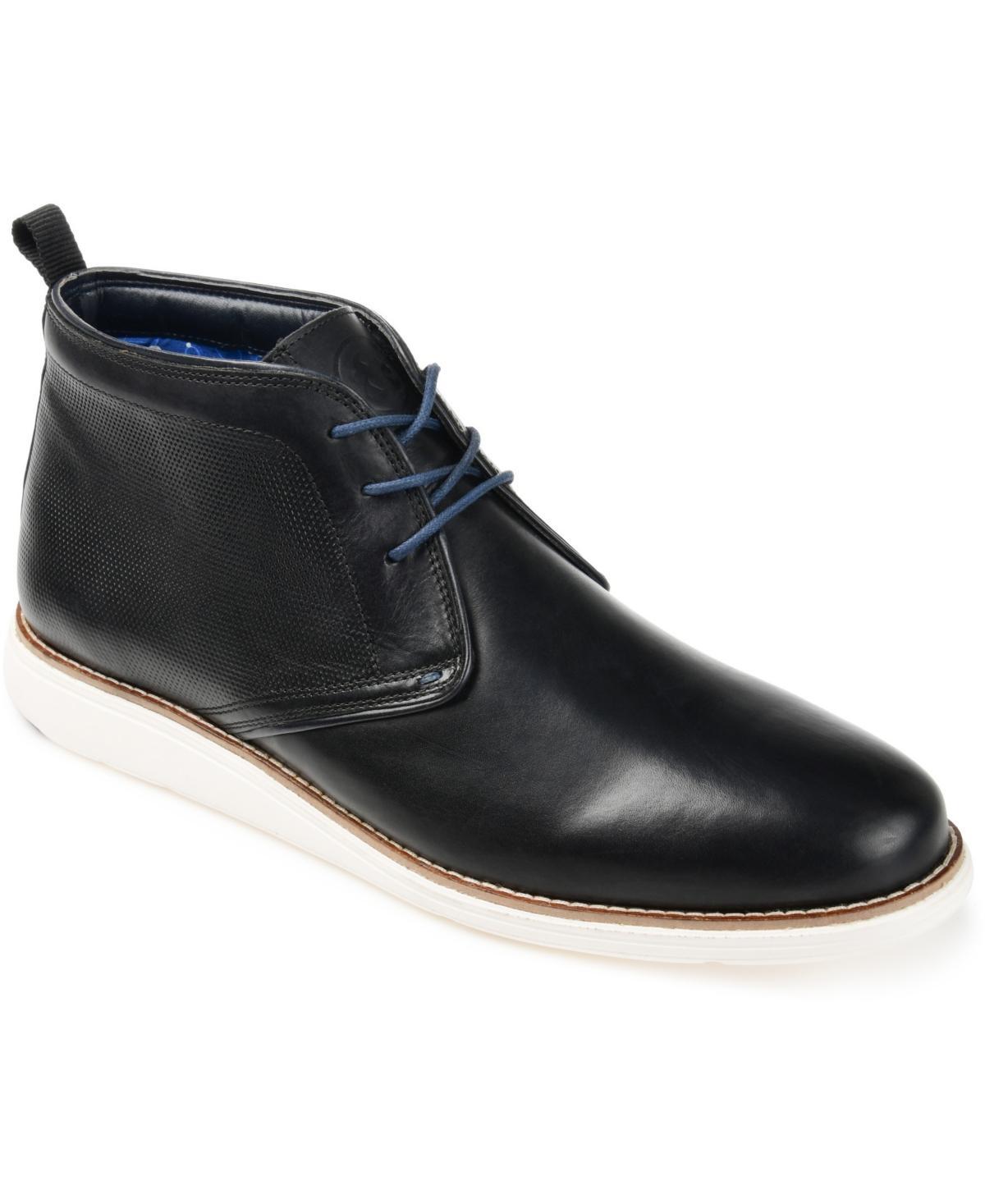 Thomas & Vine Cutler Mens Leather Chukka Boots Black Product Image