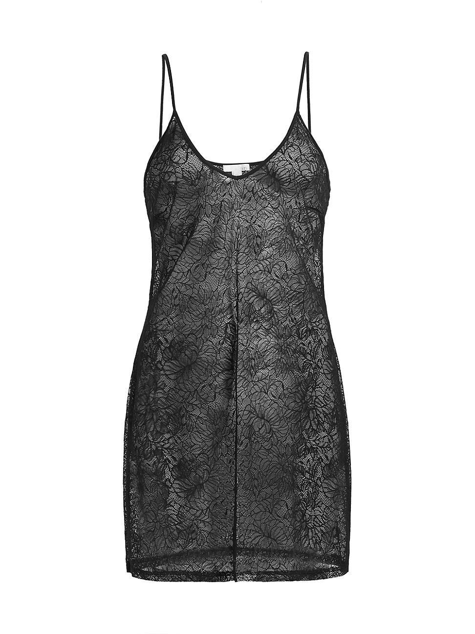 Womens Lilia Lace Chemise Product Image