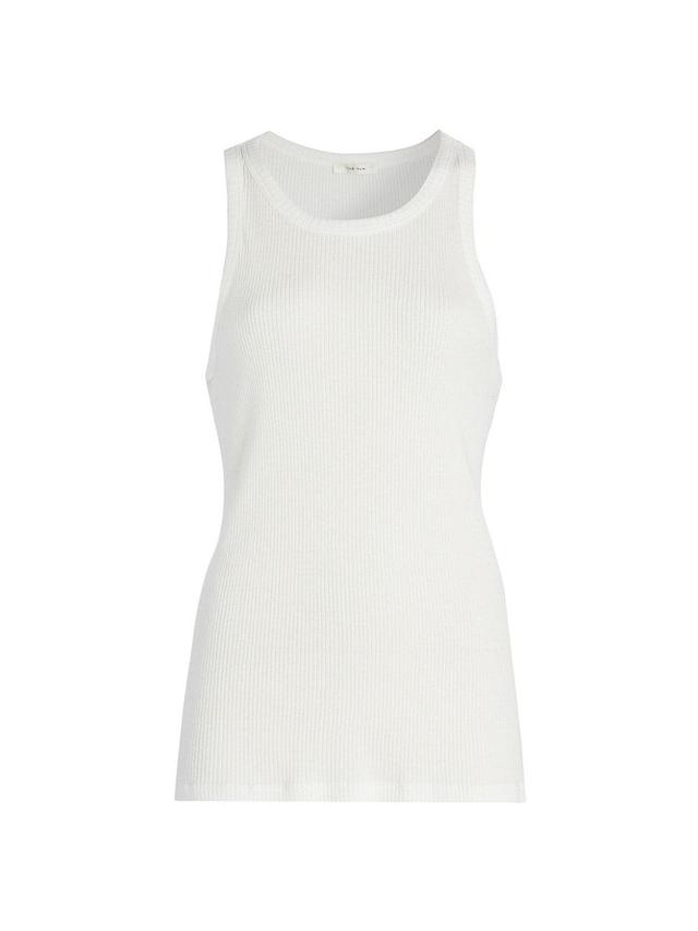 Womens Misty Cotton Rib-Knit Tank Product Image