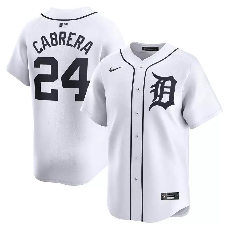 Mens Nike Miguel Cabrera Detroit Tigers Home Limited Player Jersey Product Image