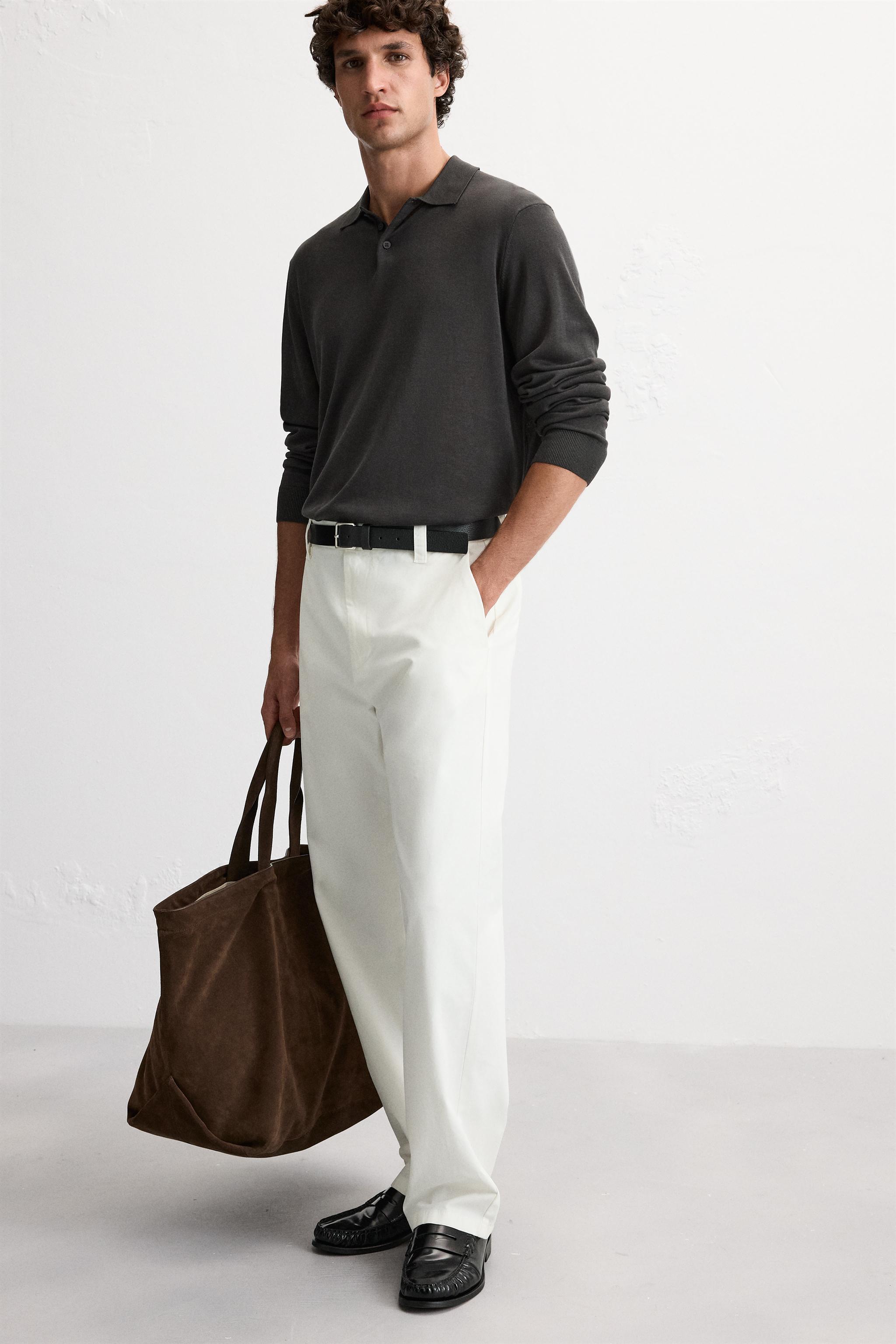 STRAIGHT FIT CHINO PANTS Product Image