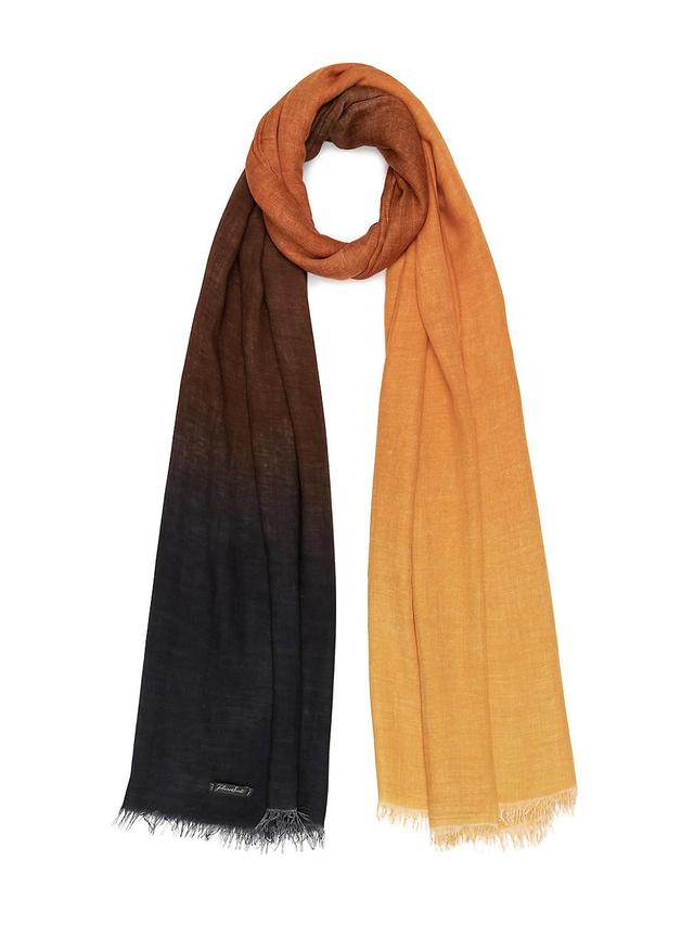 Womens Azzurrata Gradient Modal-Blend Scarf Product Image