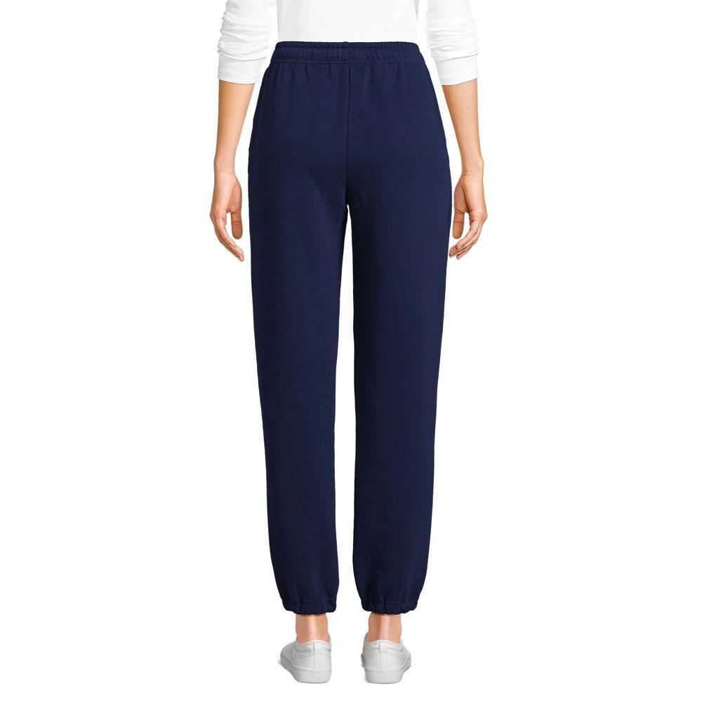 Lands' End Women's Serious Sweats High Rise Jogger Pants - Medium - Deep Sea Navy Product Image