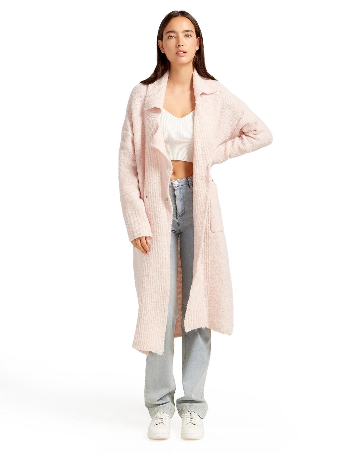 Women Belle & Bloom Born To Run Sustainable Sweater Coat Product Image