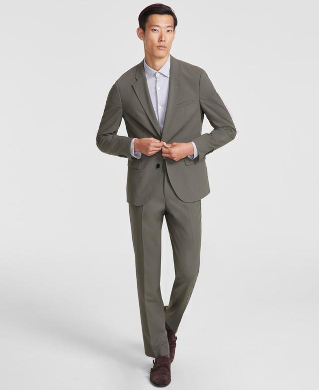 Hugo by Hugo Boss Mens Modern-Fit Solid Suit Separate Jacket Product Image