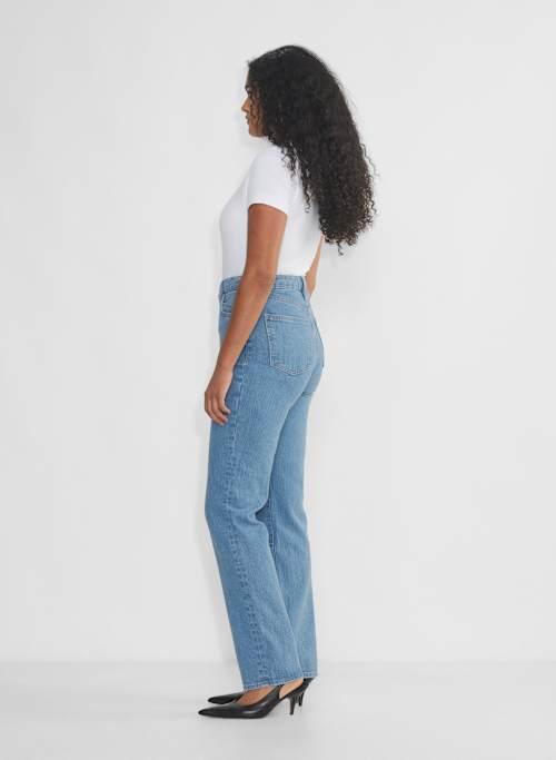 rowan curve-fit super hi-rise straight jean Product Image