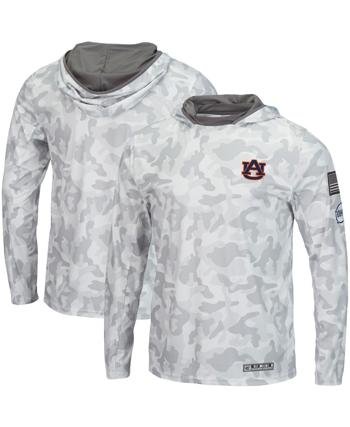 Mens Colosseum Arctic Camo Auburn Tigers OHT Military Appreciation Long Sleeve Hoodie Top Product Image