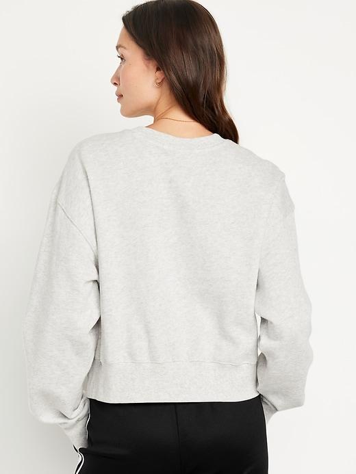 SoComfy Drop-Shoulder Crew-Neck Sweatshirt Product Image