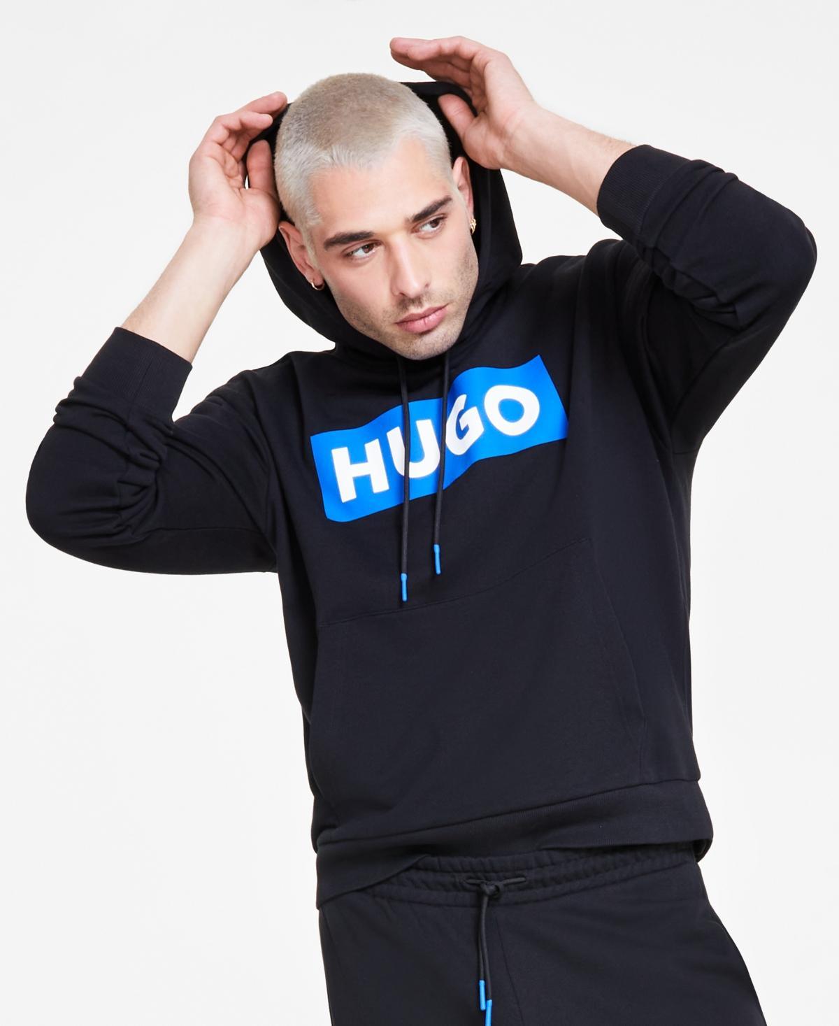 Hugo by Hugo Boss Mens Logo Drawstring Hoodie Product Image