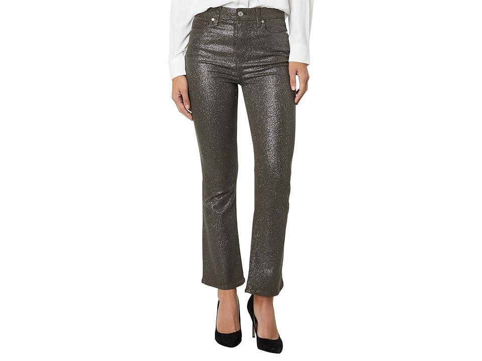 Womens Claudine Glitter Kick-Flare Jeans Product Image