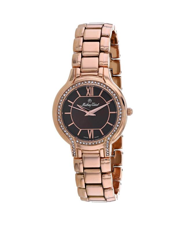 Mathey Tissot Womens Classic Brown Dial Watch - D2781PM Product Image