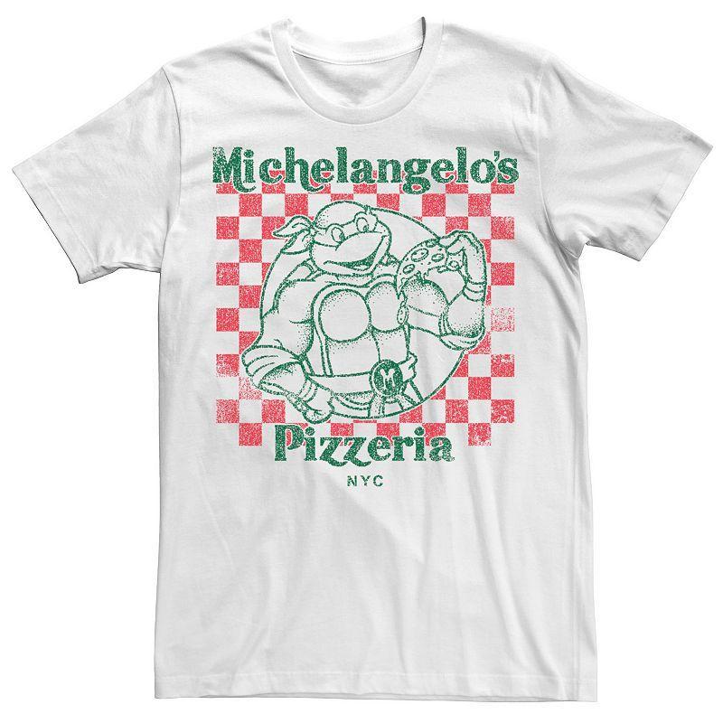 Mens Nickelodeon Teenage Mutant Ninja Turtles Mikeys Yummy Pizza Graphic Tee Product Image