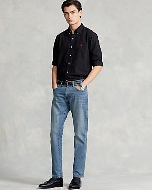 Polo Ralph Lauren Classic Fit Long Sleeve Cotton Oxford Button Down Shirt Product Image