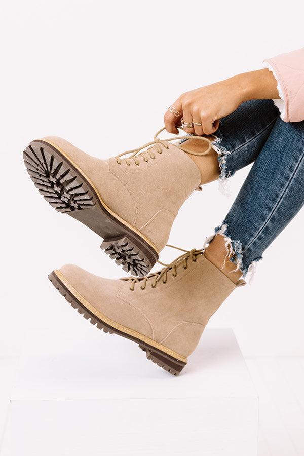 The Shane Faux Suede Boot Product Image