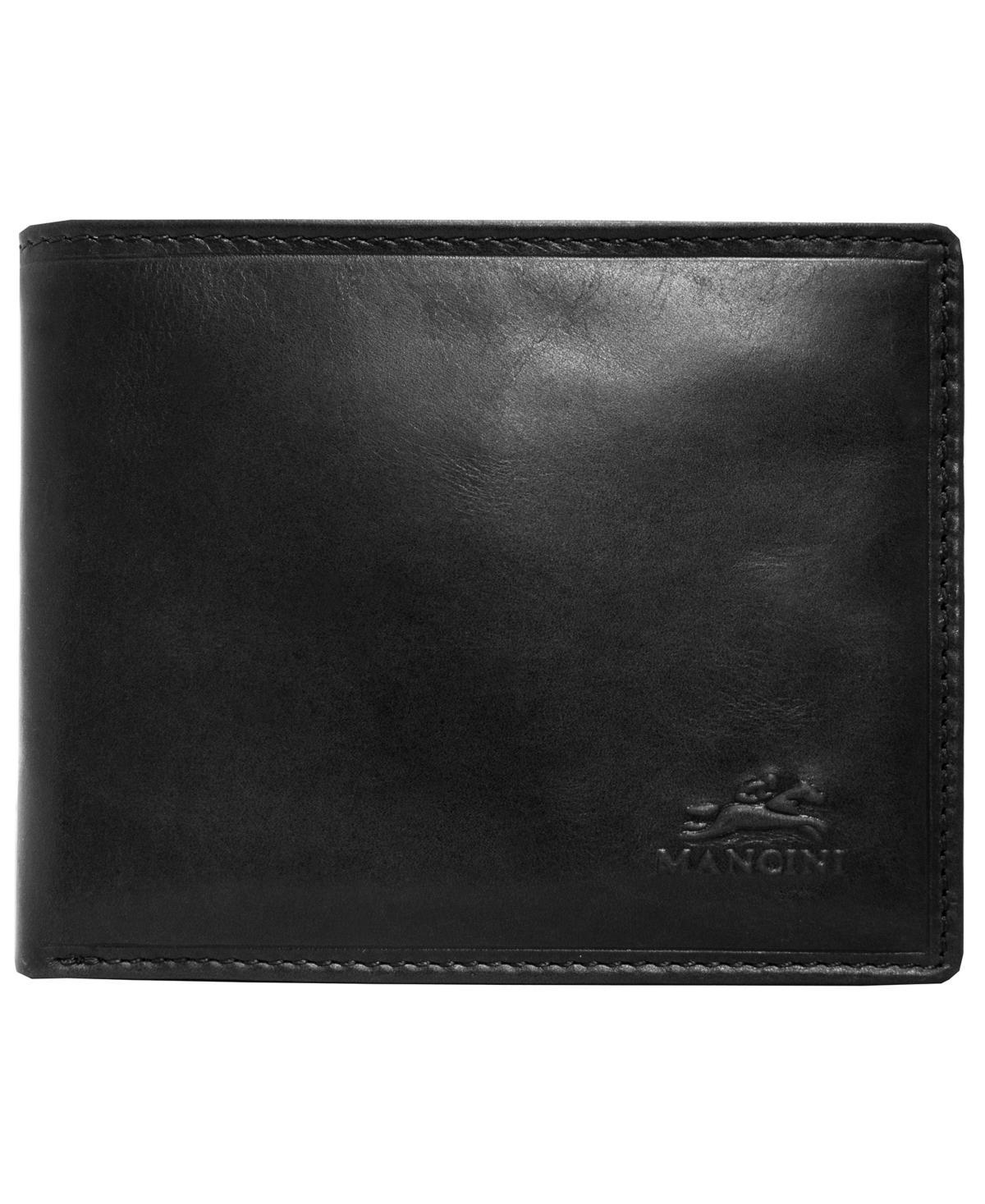 Mens Mancini Boulder Collection Rfid Secure Billfold with Removable Center Wing Passcase Product Image