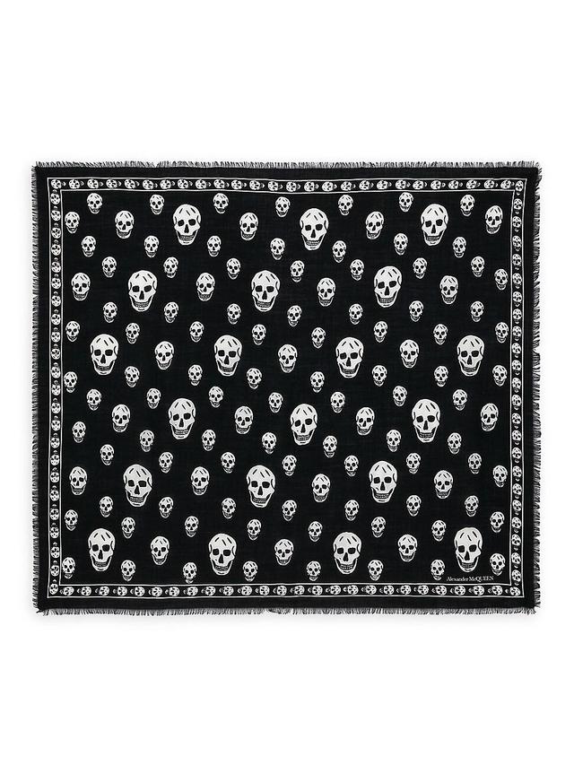 Alexander McQueen Skull Silk Scarf Product Image