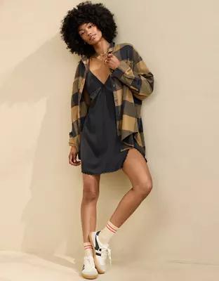 Aerie Anytime Fave Flannel Shirt Product Image