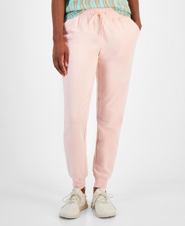 Id Ideology Womens Relaxed Rib-Cuff Fleece Jogger Sweatpants, Created for Macys Product Image