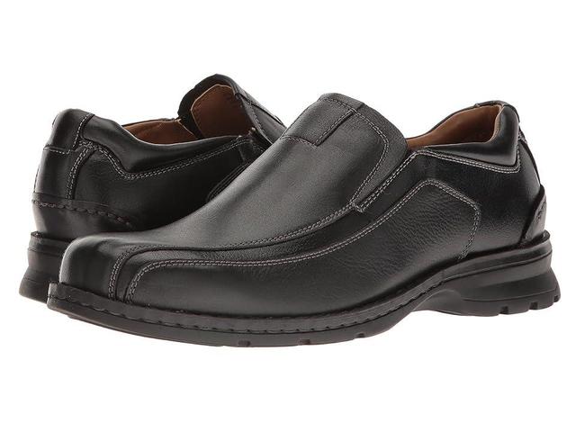 Dockers Agent Bike Toe Slip On Tumbled Leather) Men's Shoes Product Image