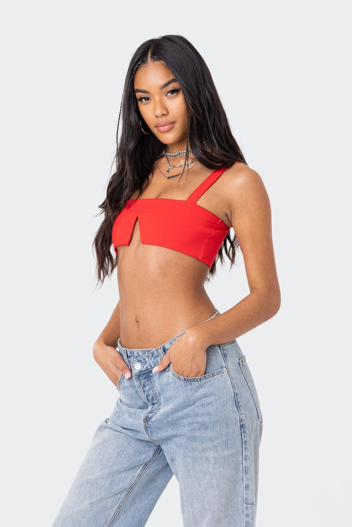 Valeria V Crop Top Product Image