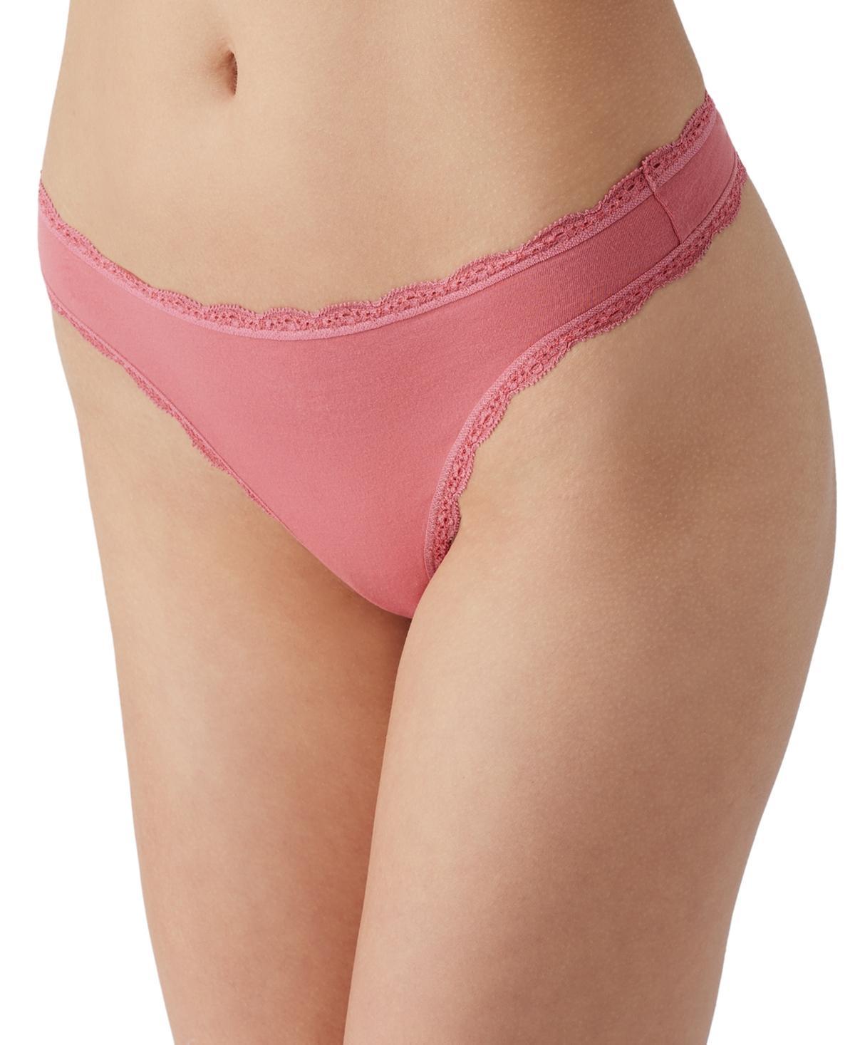 b.temptd by Wacoal Womens Inspired Eyelet Thong Underwear 972219 Product Image