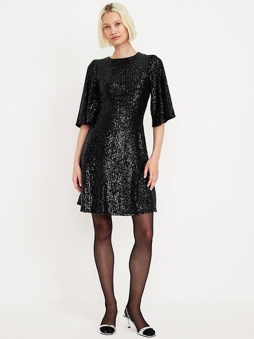 Sequin Mini Dress Product Image